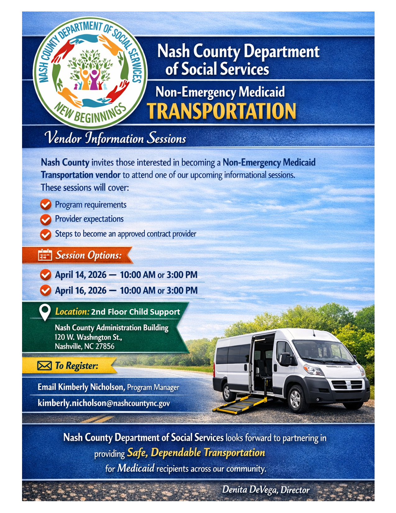 Nash County  DSS Transportation Flyer 